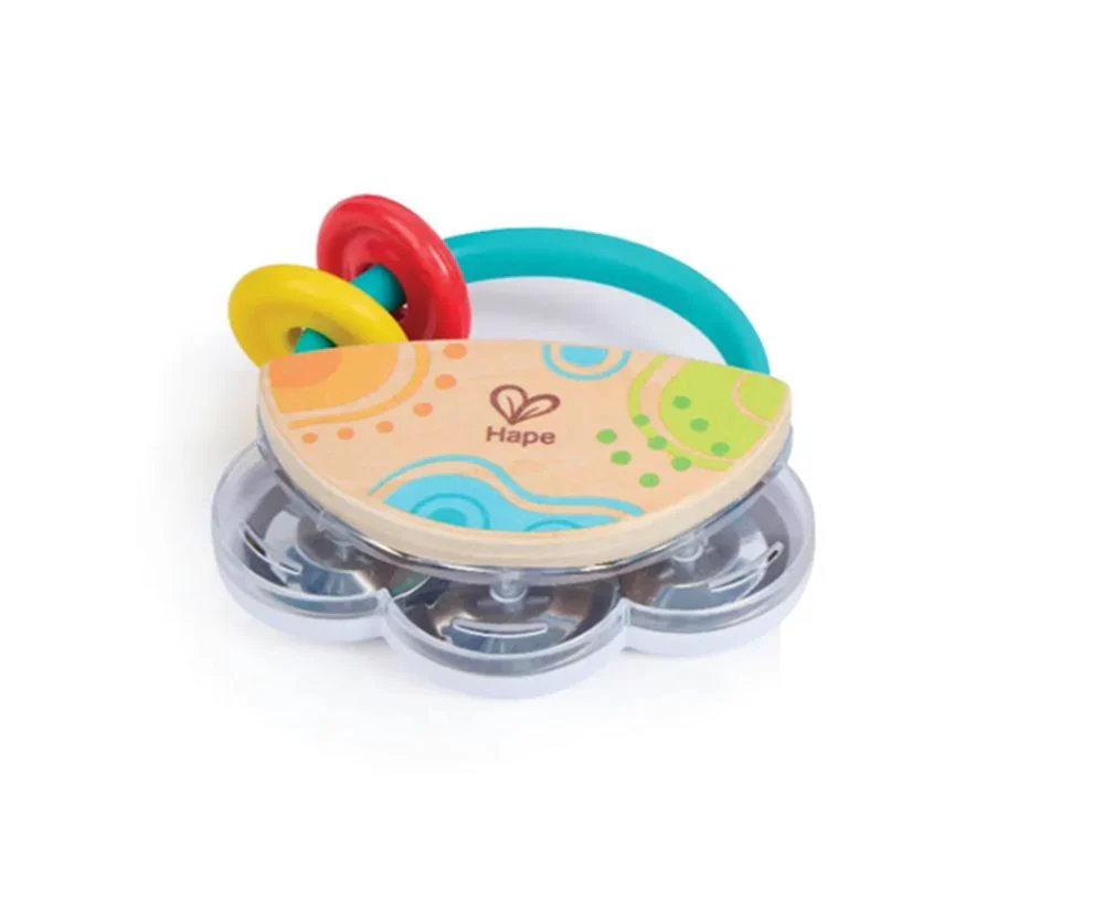 Hape Tiny Tambourine E0128 - Image 3