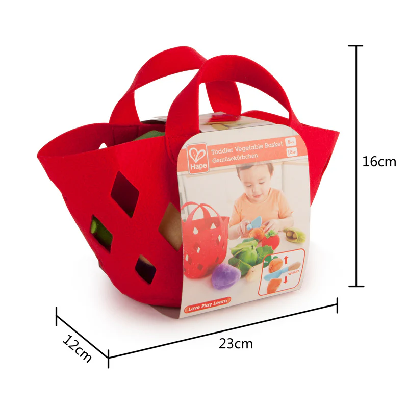 Hape Toddler Vegetable Basket E3167 - Image 6