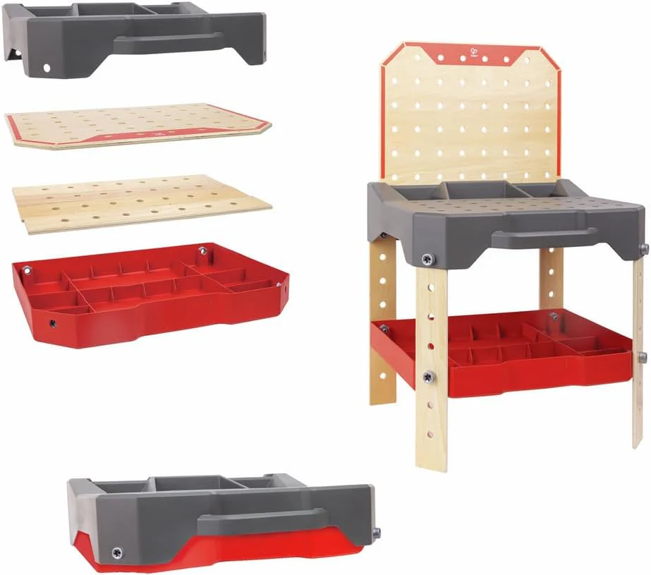 Hape Vehicle Service and Repair Workbench E3036 - Image 4