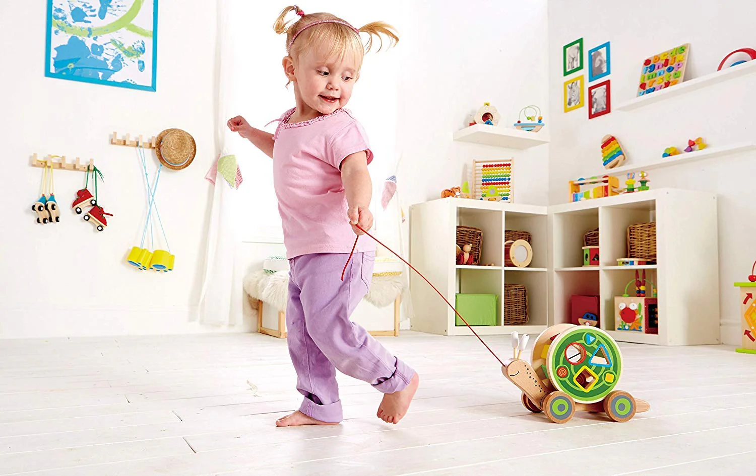 Hape Walk-A-Long Snail E0349 - Image 6