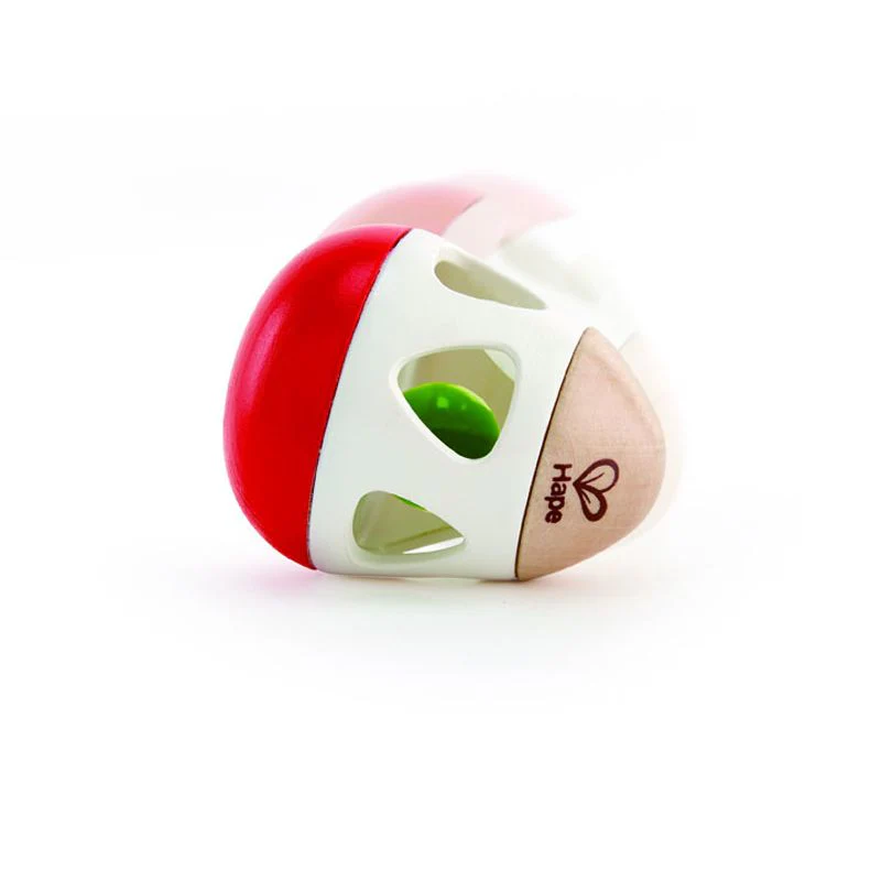 Hape Wooden Bell Rattle Infant Toy - Image 3