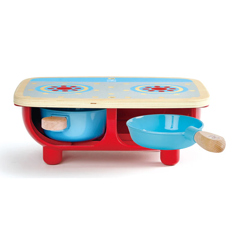 Hape Wooden Cooking Kitchen & Food Playset - Image 3