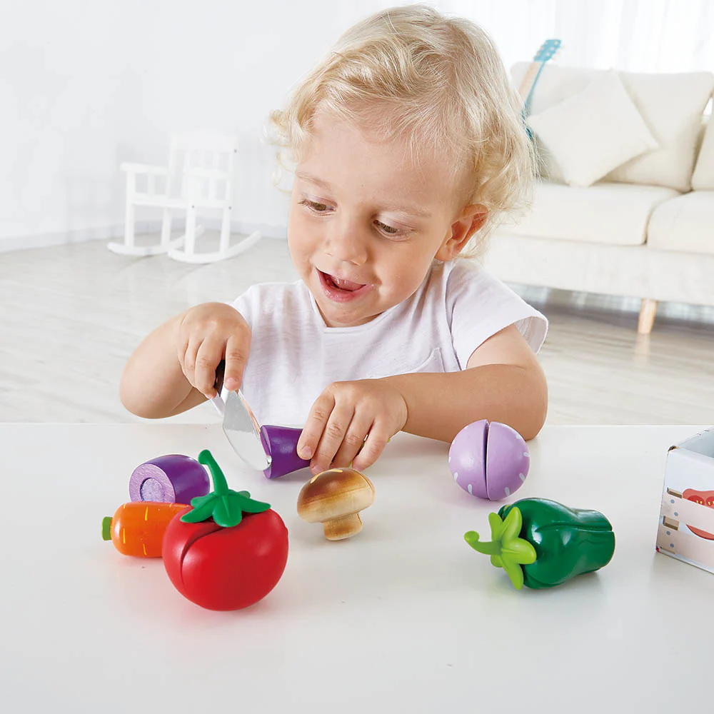 Hape Wooden Garden Vegetables Cooking Accessories - Image 3