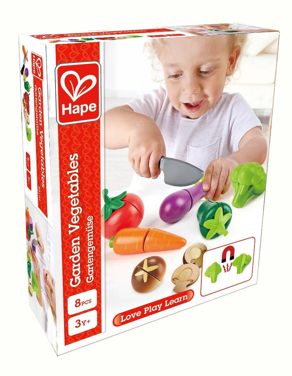 Hape Wooden Garden Vegetables Cooking Accessories - Image 4