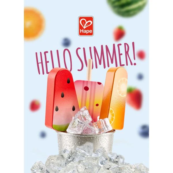 Hape Wooden Perfect Popsicles Food Playset - Image 7