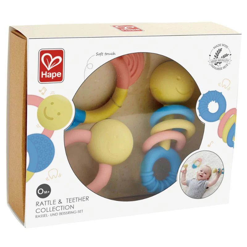 Hape Wooden Rattle & Teether Collection - Image 4