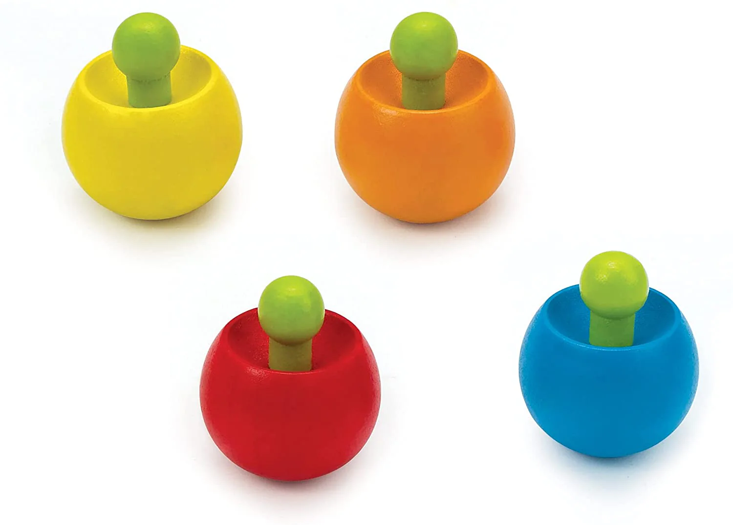 Hape - Wooden Top Spinner Assorted 1 pc