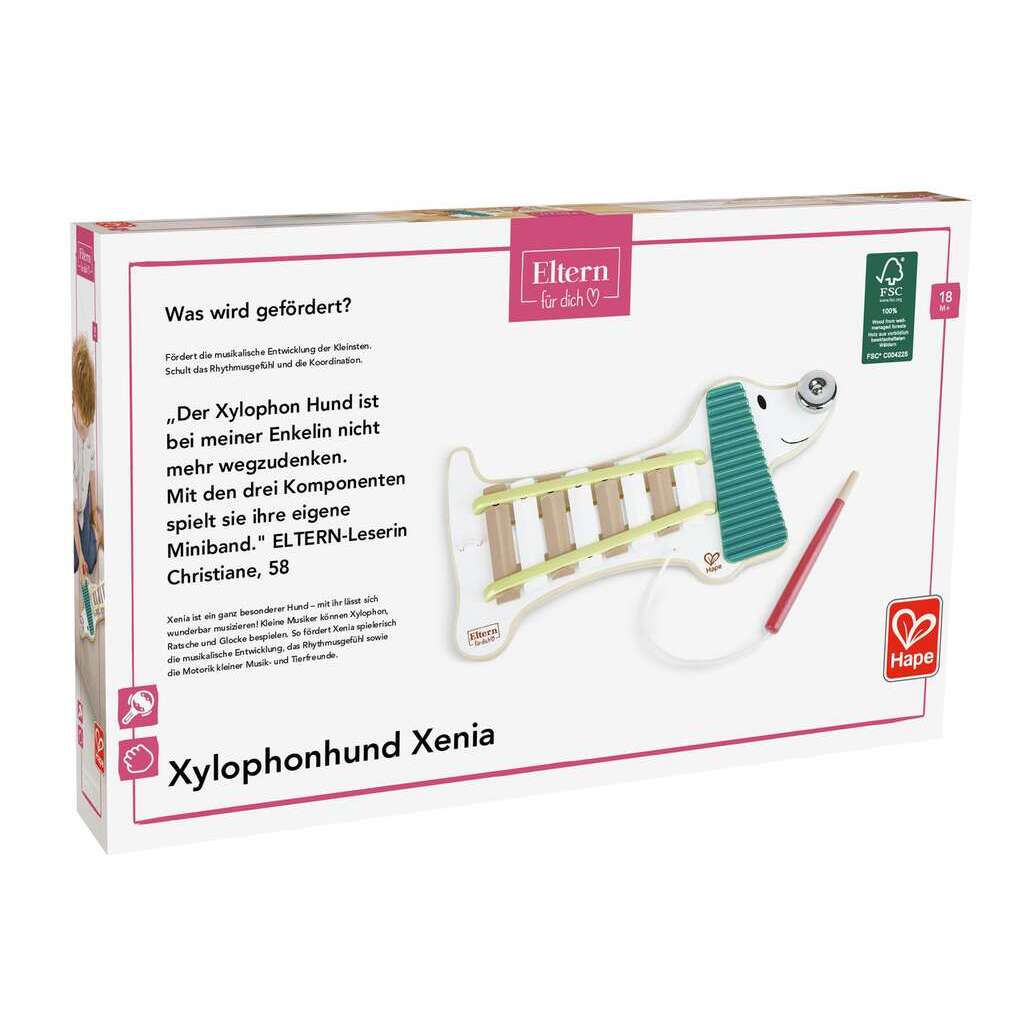 Hape Xylophone Dog Xenia E8534 - Image 2