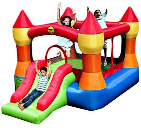 Happy Hop Castle Bouncer with Slide 9017N - Image 2