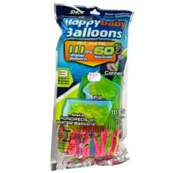 Happy Water Balloon Packet 111pcs 07090229