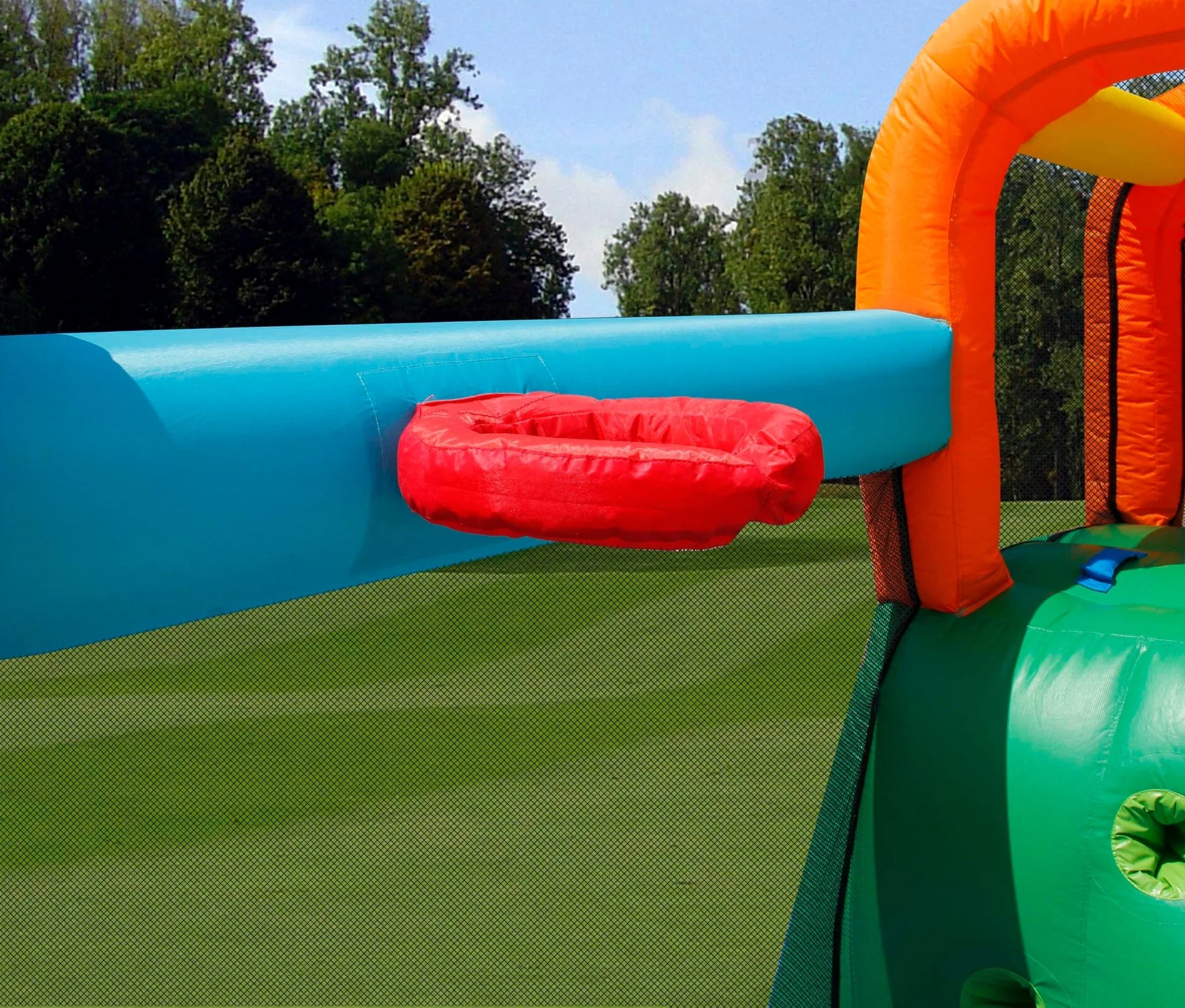 Happy Hop The Oasis 7-in-1 Water Park | Kids Inflatable Slide & Pool - Image 4