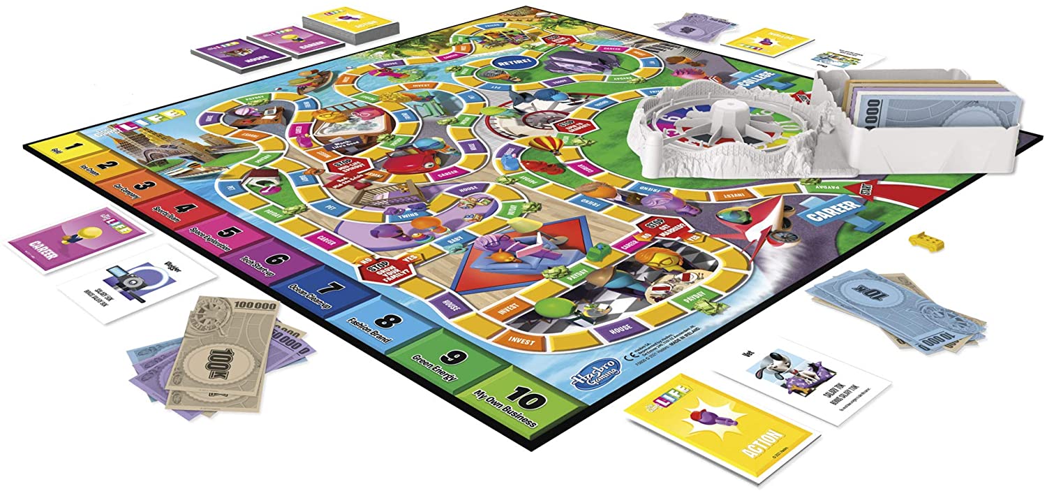 Hasbro Game Of Life Classic Game - Image 2
