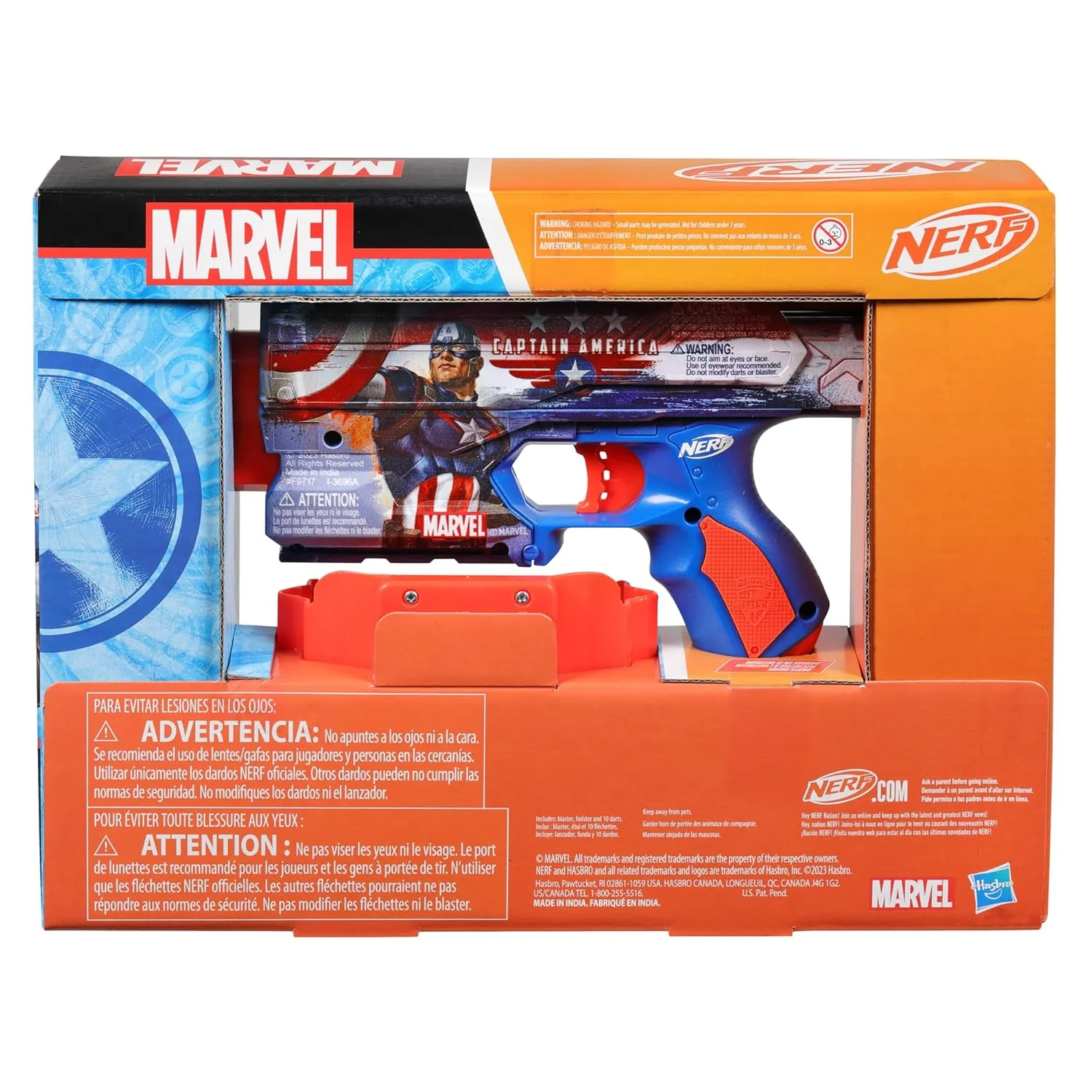 Hasbro Nerf Captain America Blaster - Image 3