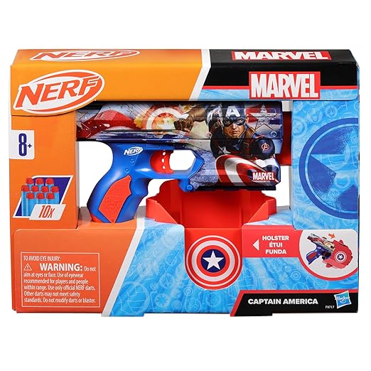 Hasbro Nerf Captain America Blaster - Image 4
