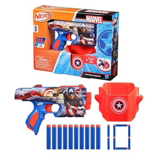 Hasbro Nerf Captain America Blaster - Image 5