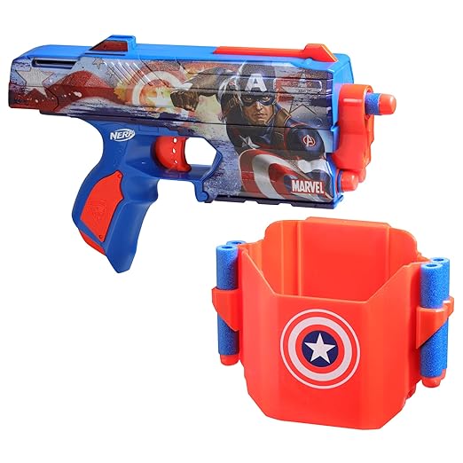 Hasbro Nerf Captain America Blaster - Image 9
