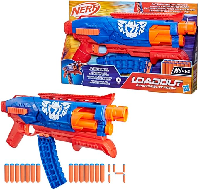Hasbro Nerf Launcher Loadout Phantomblitz Recon G3372