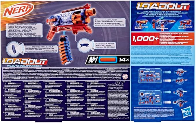 Hasbro Nerf Launcher Loadout Phantomblitz Recon G3372 - Image 4