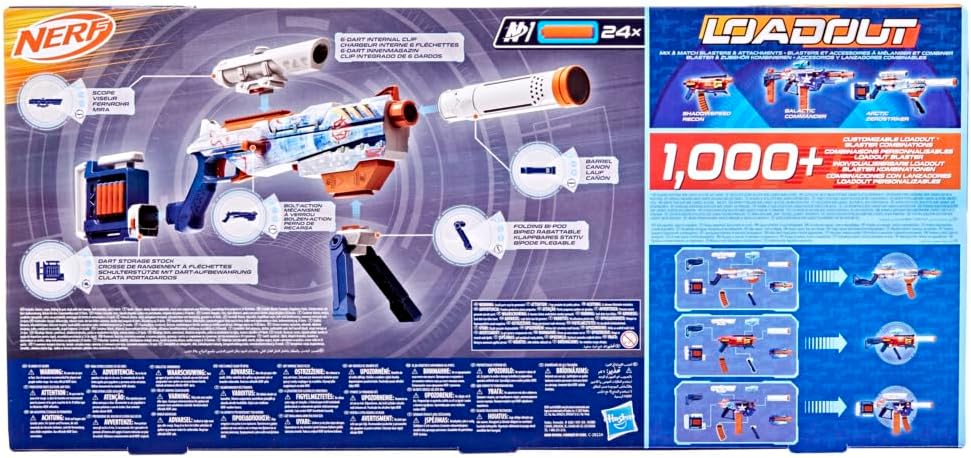 Hasbro Nerf Load Out Arctic Zerostriker G1763 - Image 4