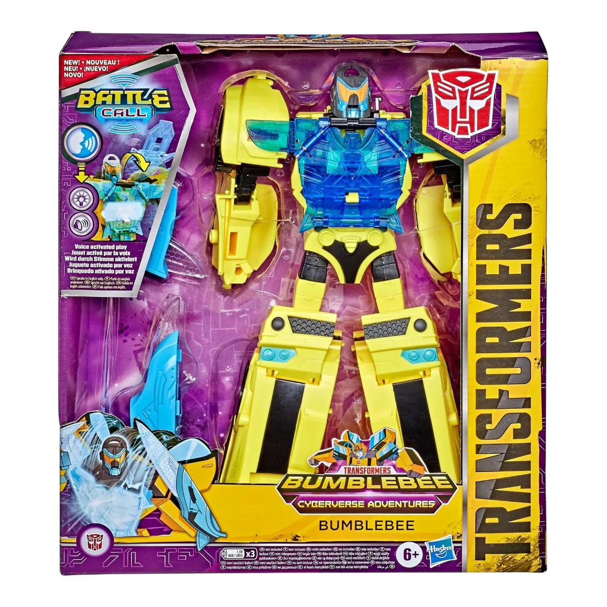 Hasbro Transformers Cyberverse Battle Call Bumblebee E8228 - Image 3