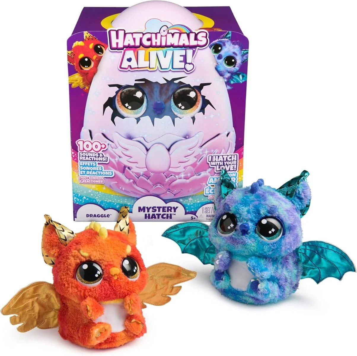 Hatchimals Alive Secret Draggle Asst. 6072544