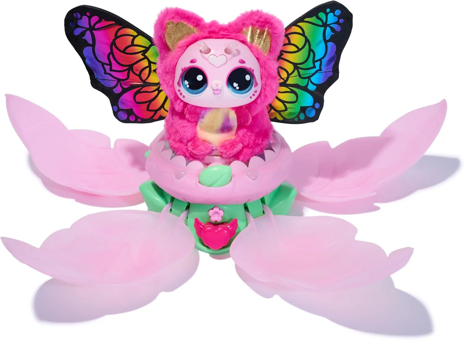 Hatchimals Bloomables Kittyfly Interactive Toy – 100+ Sounds & Reactions | Ages 4+