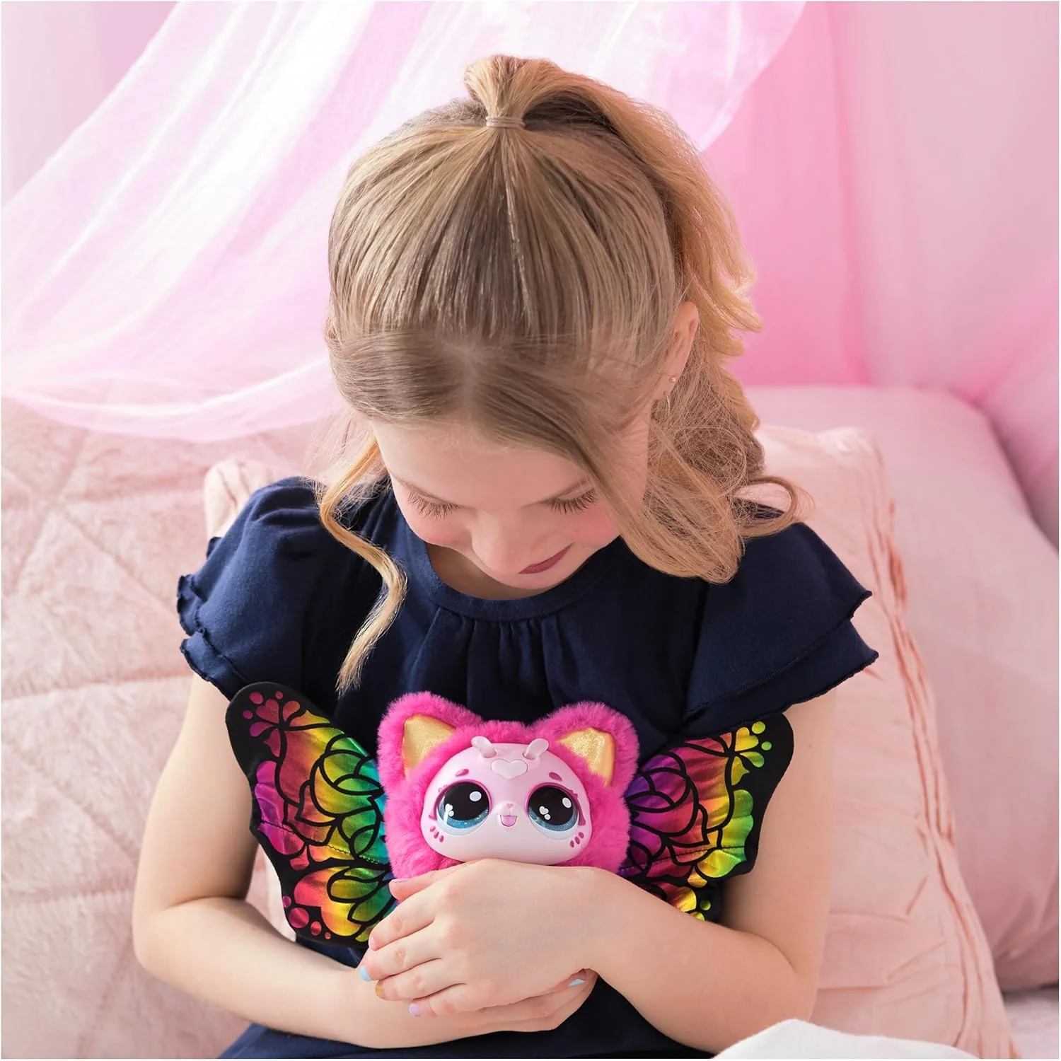 Hatchimals Bloomables Kittyfly Interactive Toy – 100+ Sounds & Reactions | Ages 4+ - Image 3