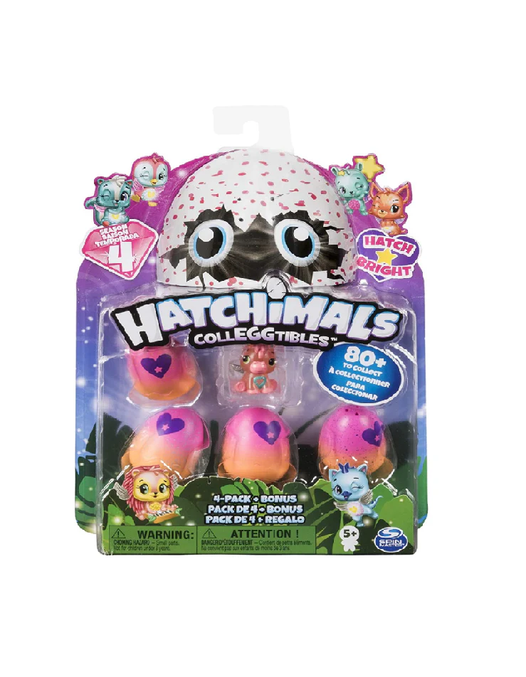 Hatchimals Colleggtibles 4 Pack Bonus