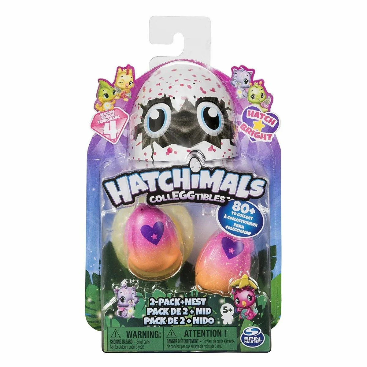 Hatchimals Colleggtibles Season 4 Two Pack with Nest - Image 2