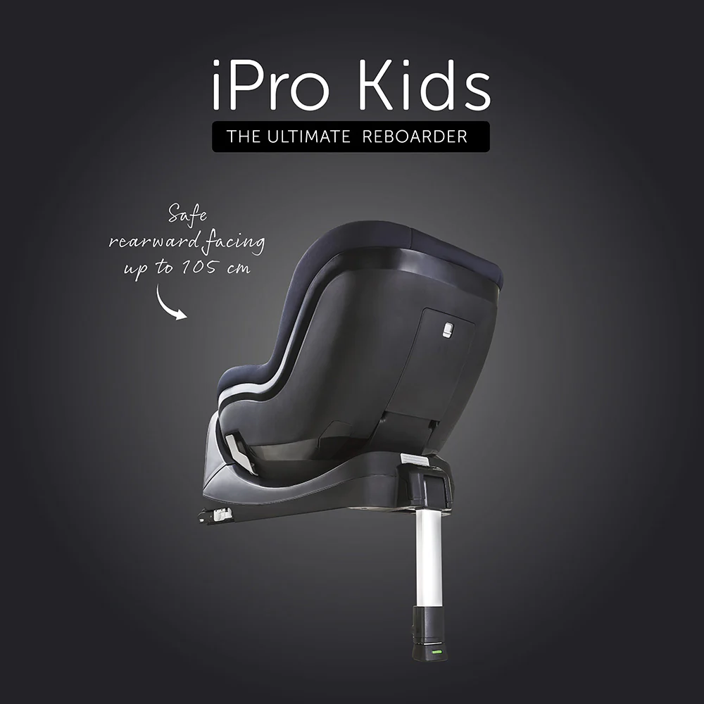 Hauck iPro Kids Car Seat Caviar 614242 - Image 3