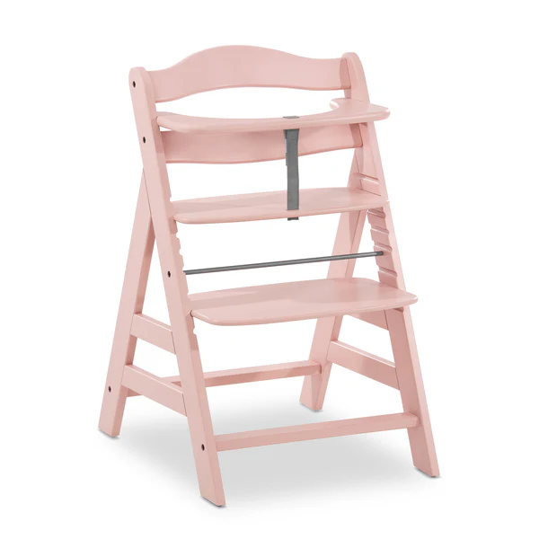 Hauck Wooden High Chair Alpha+ Rose 661314