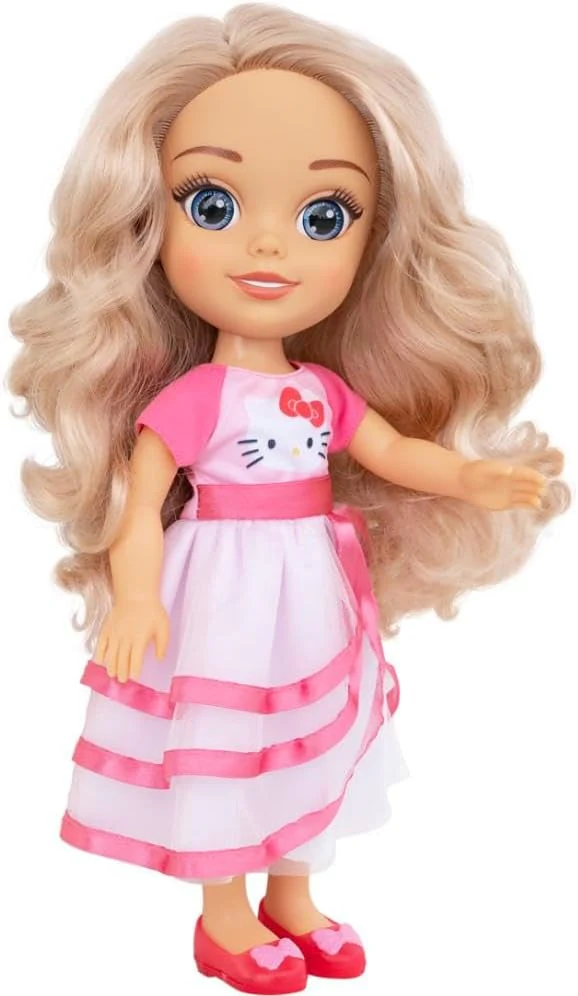 Hayati Girl Doll Hello Kitty Party Dress 14inch - Image 2