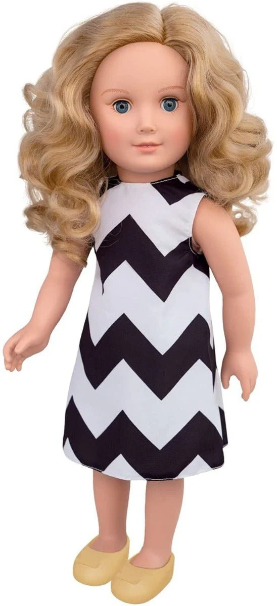 Hayati Girl Doll Sandy Weavy Dress 18inch TP100672