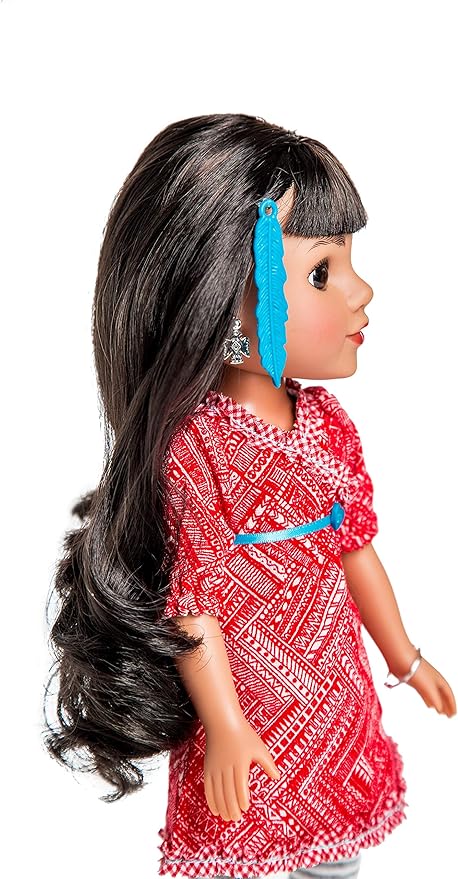 Hearts For Hearts Girls Mosi Native American 14-inch Doll 36116 - Image 4