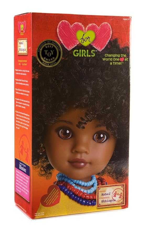 Hearts For Hearts Girls Rahel Ethiopia Doll 14 inch 35105 - Image 6