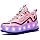 Heely Double Wheels Shoes With Lights Size 34 - Pink LRDWS212-34 - Image 2