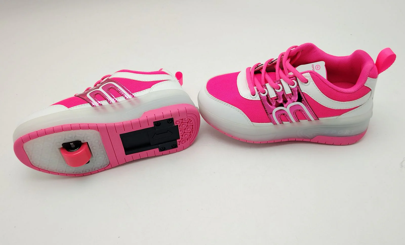 Heelys Shoes With Light Size 30 Pink TG-9003