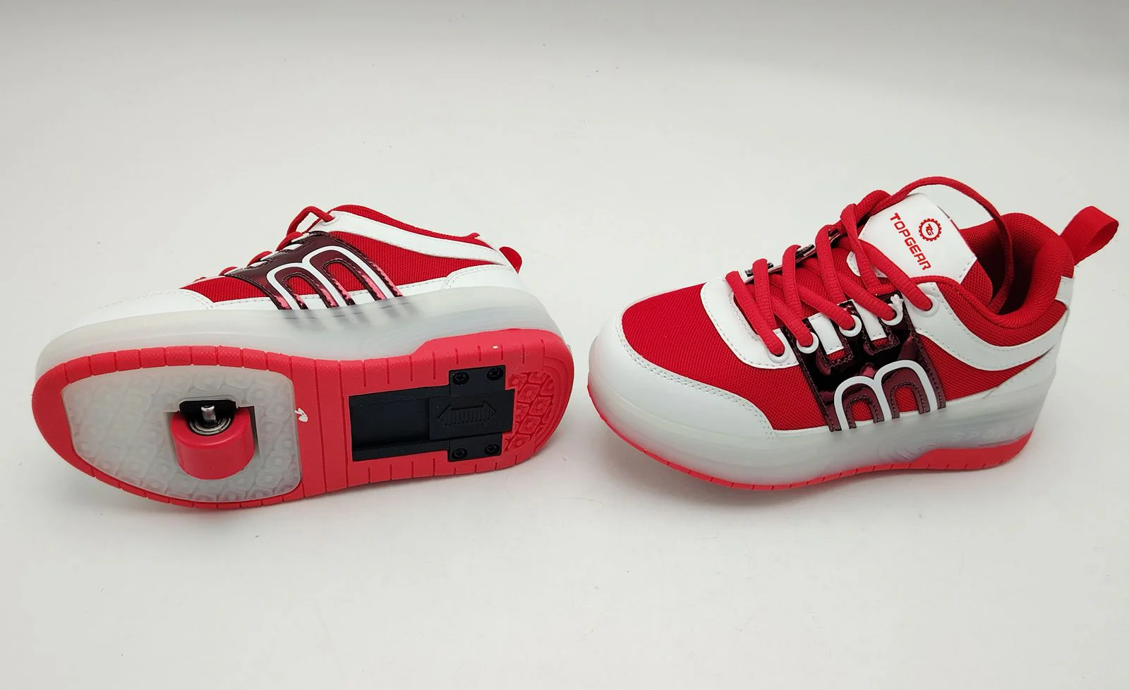 Heelys Shoes With Light Size 32 Red TG-9003
