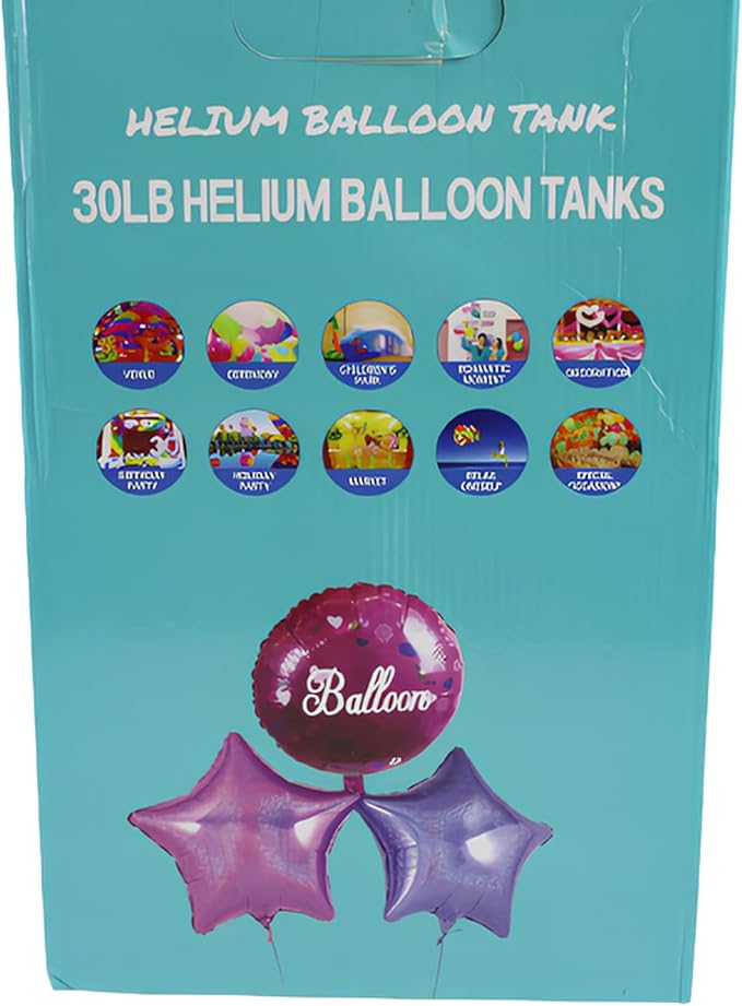 Helium Cylinder Gas Balloon 9-Inch 30LB 0868971 - Image 4