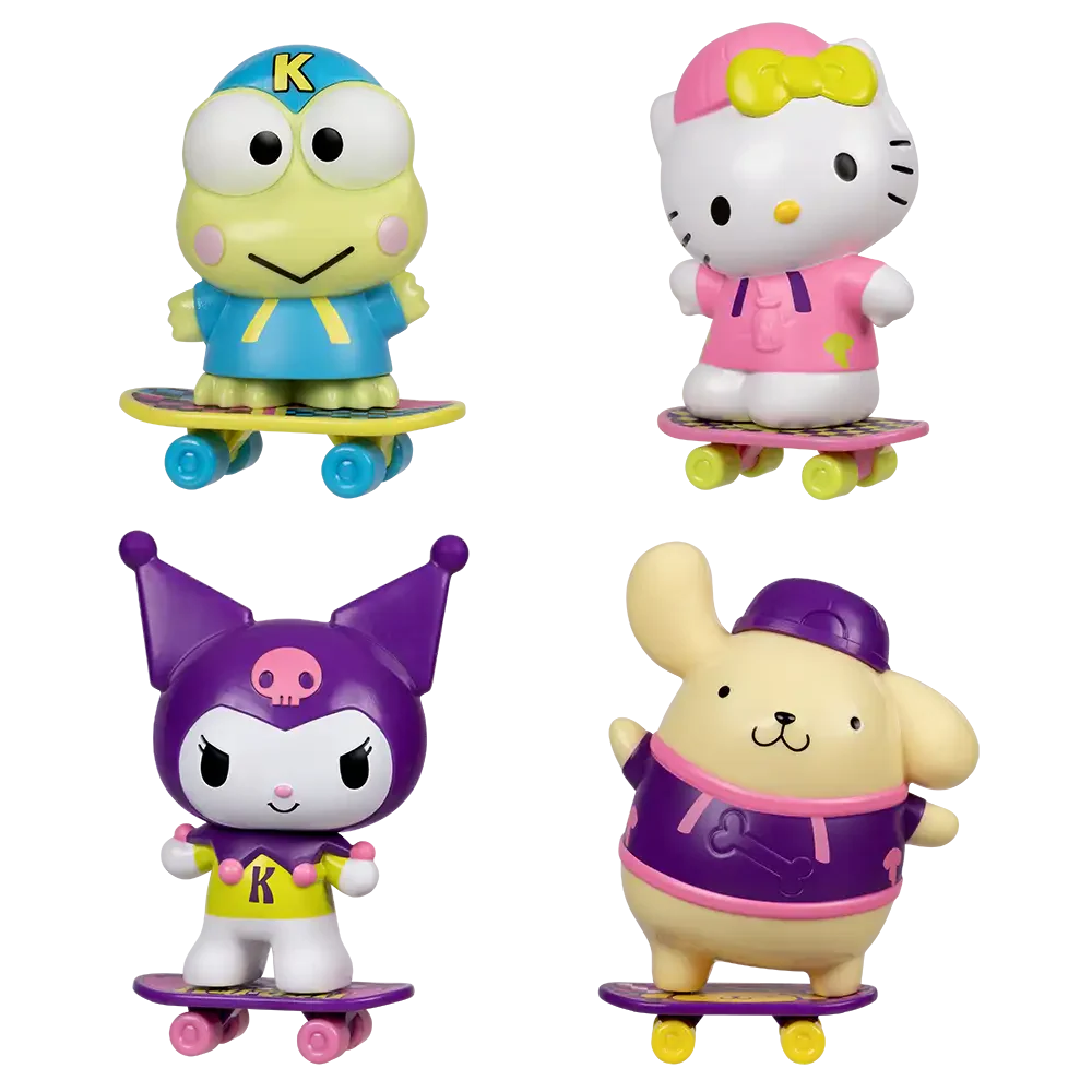 Hello Kitty And Friends Premier Figure with Skateboard Asstd.HKT0212