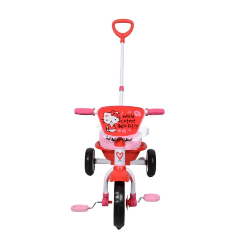 Hello Kitty Trike with Push Handle TRI-7161HKY - Image 3