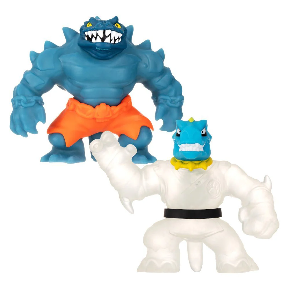 Heroes Of Goo Jit Zu Glow Shifters Tyro vs Rock Jaw 42620/63654 - Image 2