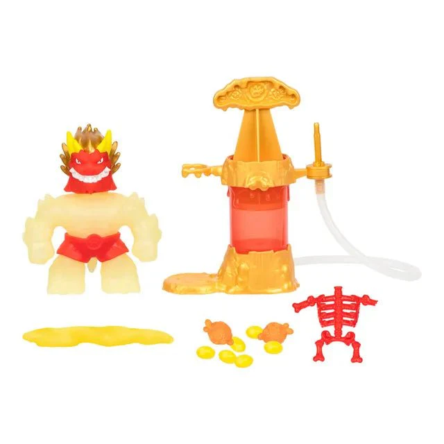 Heroes Of Goo Jit Zu Hero Creator Blazagon Figure Set Glow In The Dark 42993 - Image 5