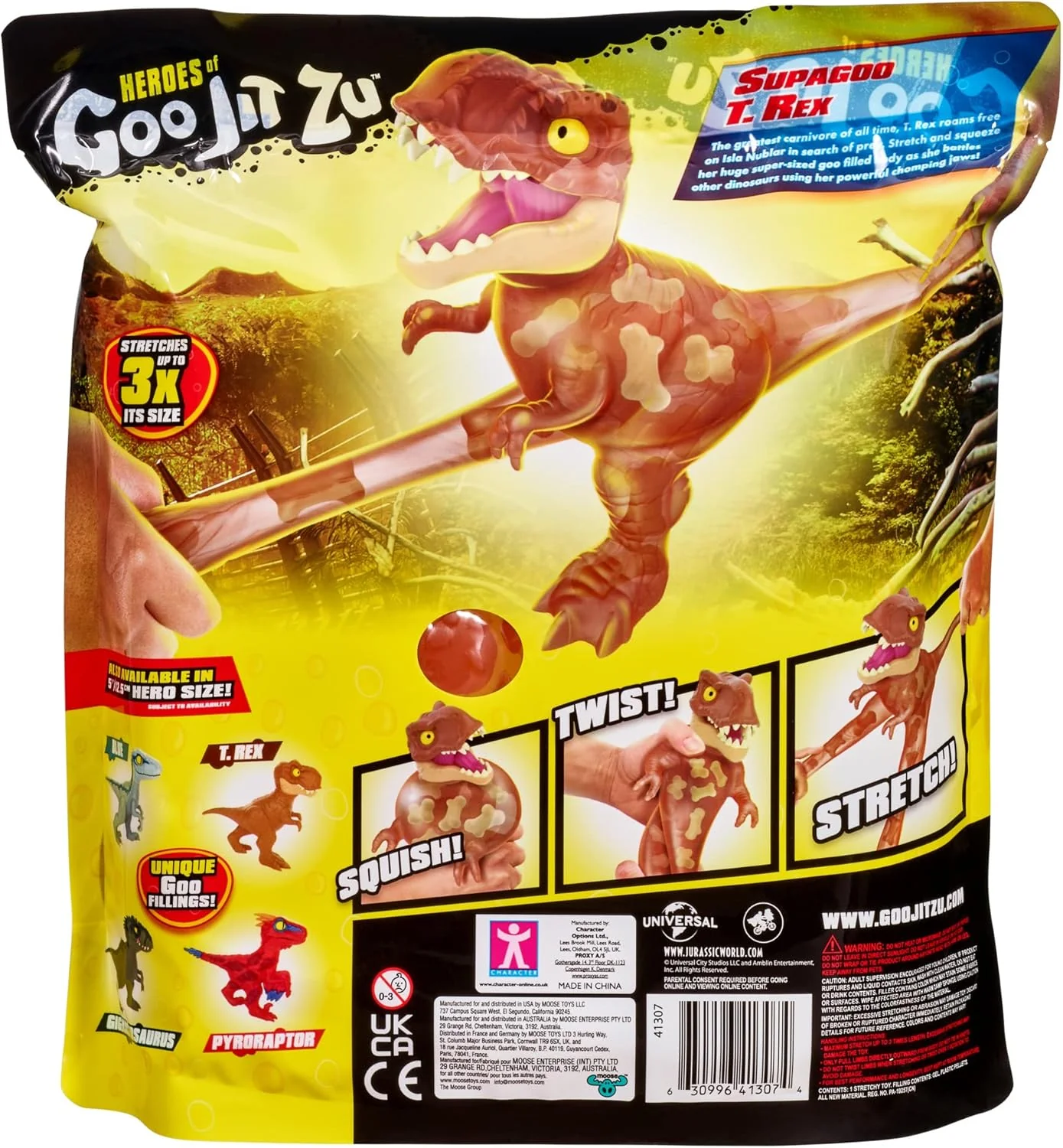 Heroes Of Goo Jit Zu Jurassic World S2 Supagoo T-Rex 41307 - Image 3
