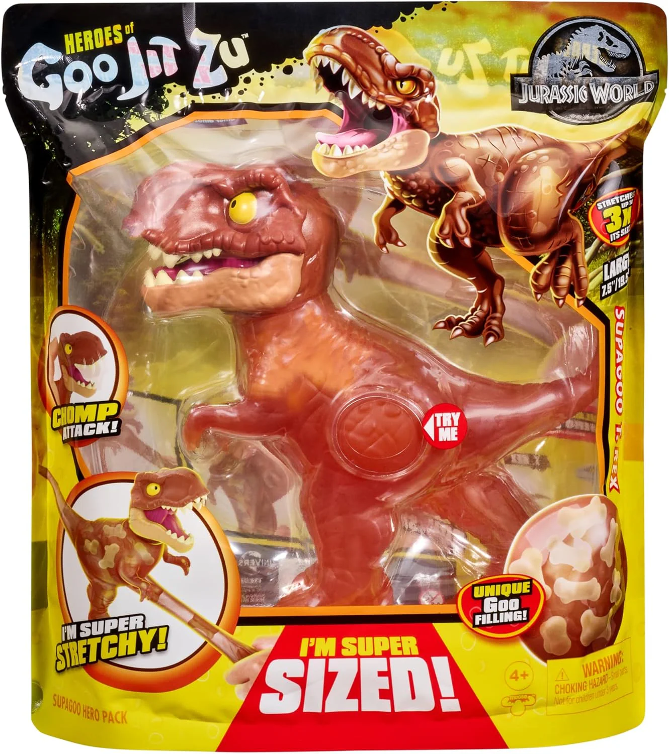 Heroes Of Goo Jit Zu Jurassic World S2 Supagoo T-Rex 41307 - Image 6