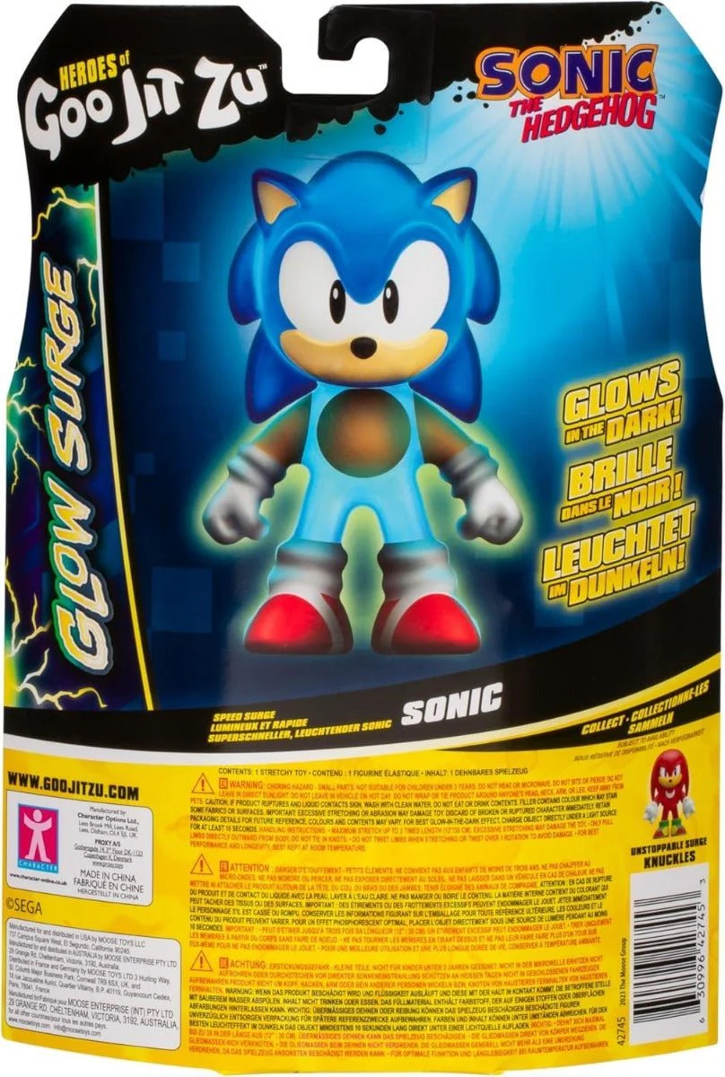 Heroes Of Goo Jit Zu Sonic The Hedgedog Glow Surge - Sonic - Image 2