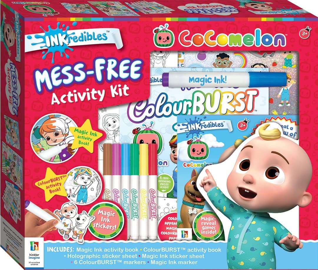 Hinkler Cocomelon Incredibles Mess-Free Activity Kit 947810