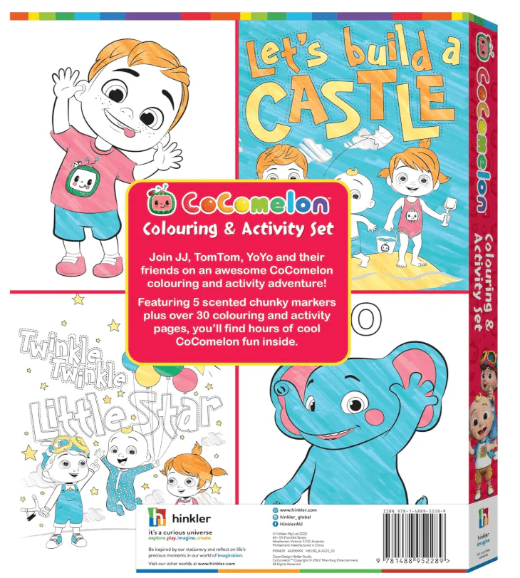 Hinkler Cocomelon Kaleidoscope Colouring & Activity Kit 947728HK - Image 2
