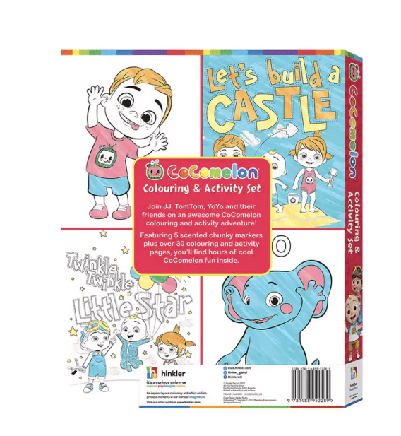 Hinkler Cocomelon Kaleidoscope Colouring & Activity Set 952289 - Image 2