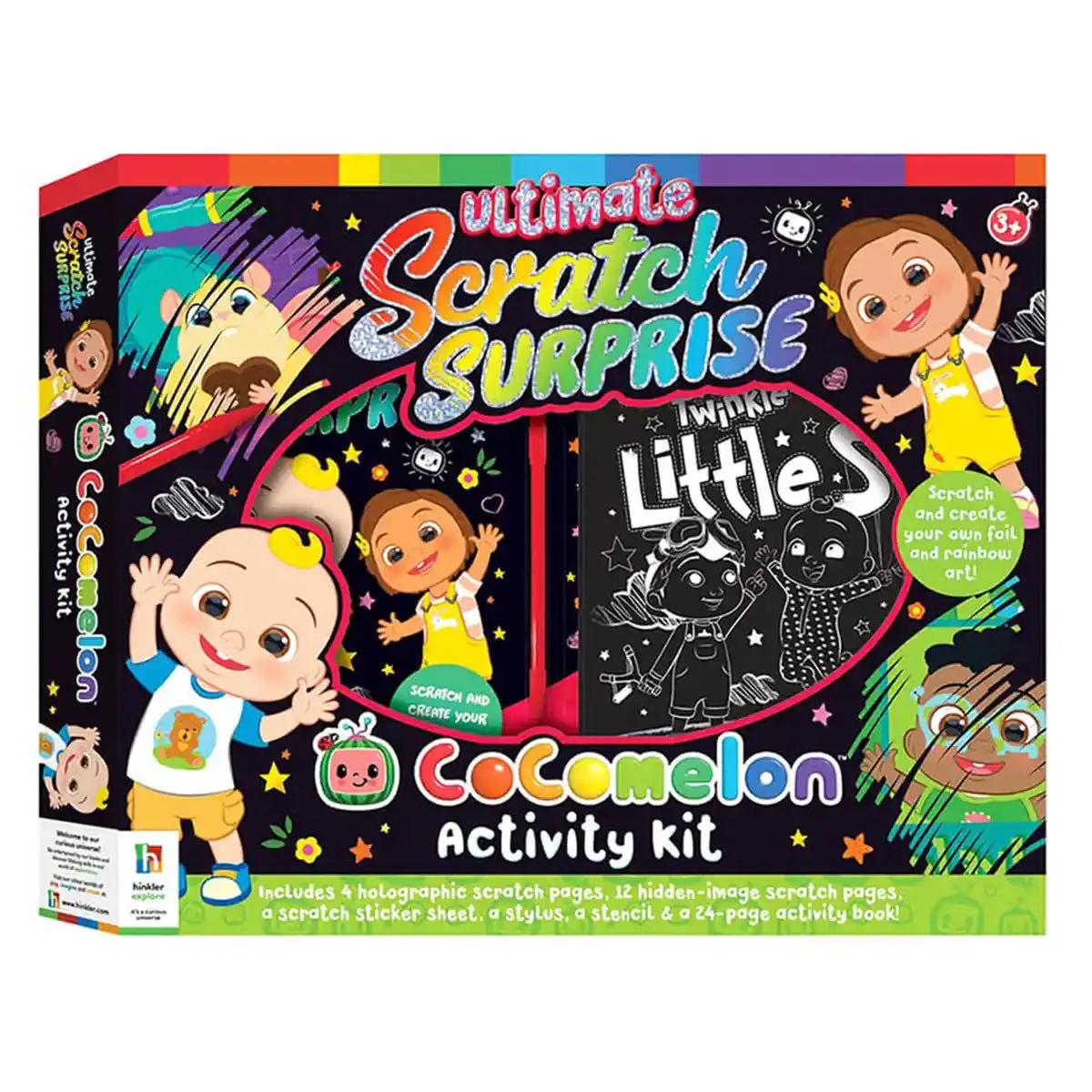 Hinkler Cocomelon Ultimate Scratch Surprise Activity Kit 955501